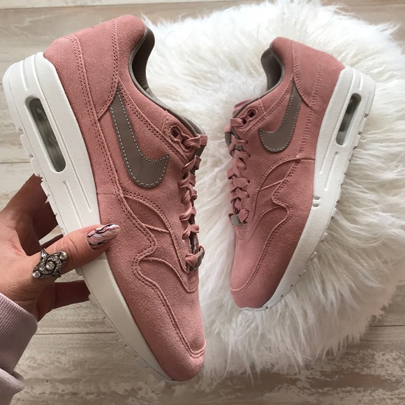 NWTNike ID dusty rose Air Max 1 Premium Custom - Picture 3 of 8